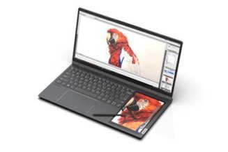 Leaked Lenovo Thinkbook Plus image shows a second screen next to the keyboard