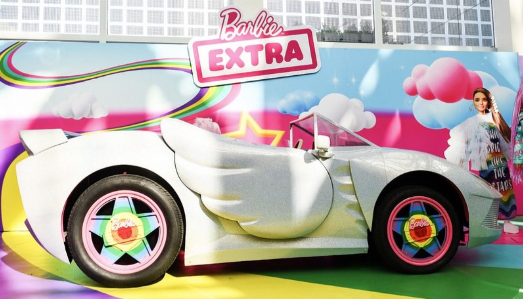Mattel Debuts Life-Size Barbie Extra EV at LA Motor Show