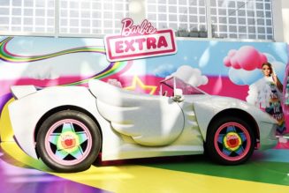 Mattel Debuts Life-Size Barbie Extra EV at LA Motor Show