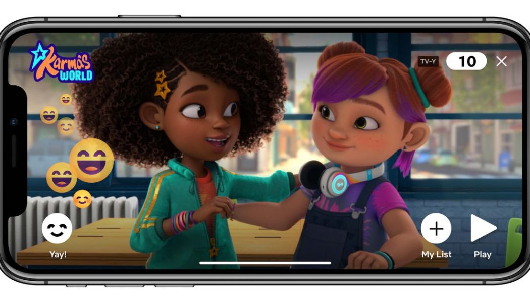 Netflix tests a TikTok-style feed for kids