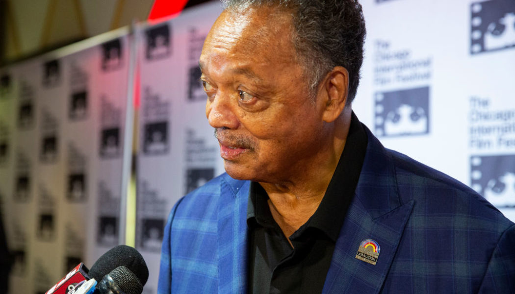 Rev. Jesse Jackson Hospitalized After Fall While Helping Howard University Protesters