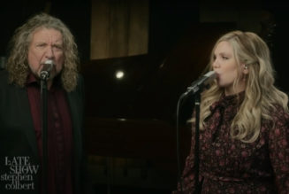 Robert Plant and Alison Krauss Perform “Trouble With My Lover” and “Can’t Let Go” on Colbert: Watch