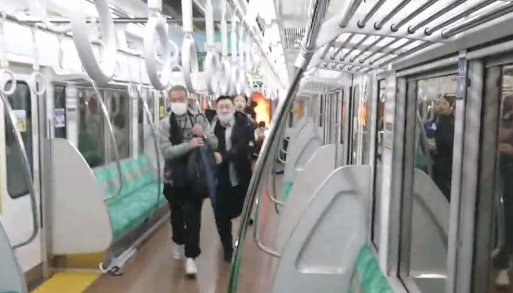 Terrorist Dressed as Joker Stabs 17, Sets Tokyo Train on Fire