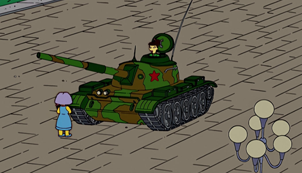 The Simpsons Episode with Tiananmen Square Reference Cut from Disney+ Hong Kong