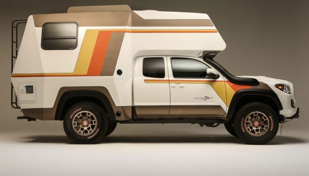 Toyota’s “Tacozilla” Tacoma Camper Is a Tribute to ’80s Overlanding