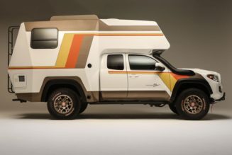 Toyota’s “Tacozilla” Tacoma Camper Is a Tribute to ’80s Overlanding