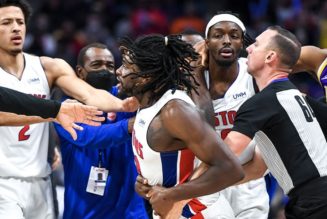 Twitter Reacts to LeBron James and Isaiah Stewart Altercation