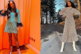 8 Cool Ways to Wear A Dress This Winter