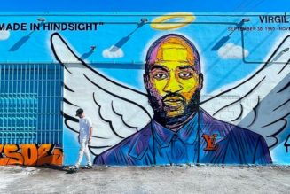 Alec Monopoly Pays Respect to Virgil Abloh With a Large Wall Mural in Miami