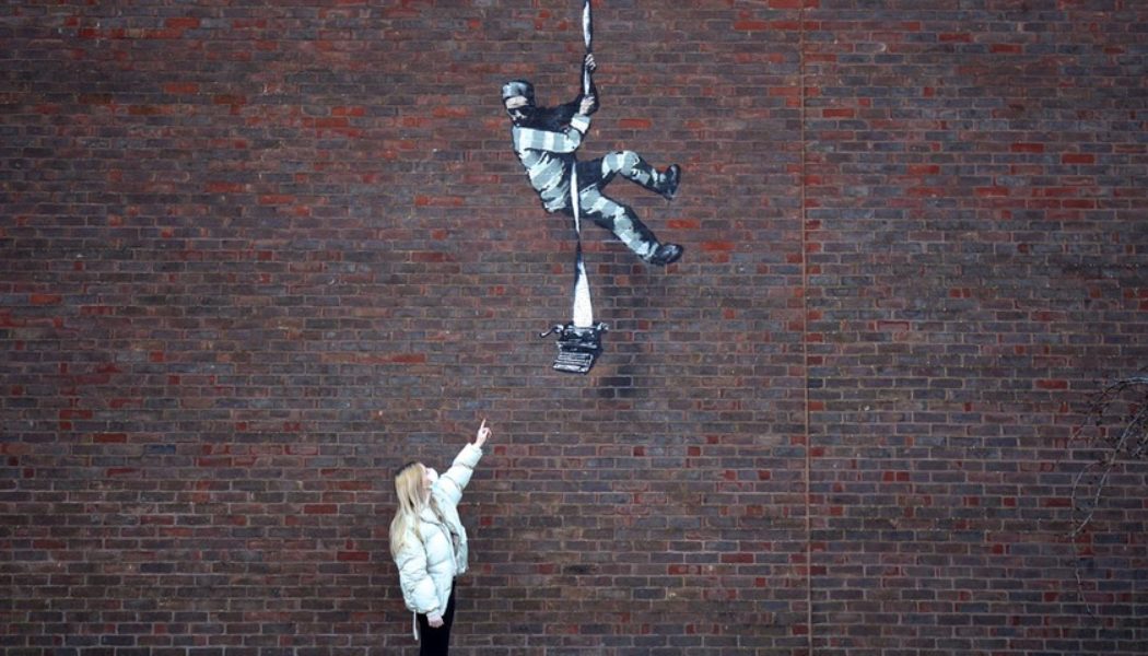 Banksy Pledges to Sell Artwork to Help Convert Reading Gaol Prison Into an Arts Hub