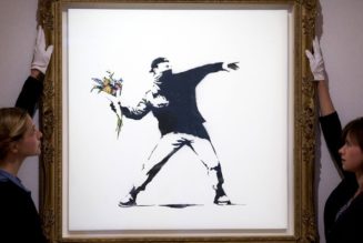 Banksy’s ‘Love Is in the Air’ Set To Be Sold as 10,000 Separate NFTs
