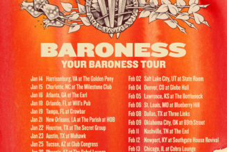 Baroness Add New 2022 North American Leg to Tour Featuring Fan-Voted Setlists