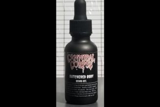 CANNIBAL CORPSE-Branded Beard Oil ‘Butchered Body’ Now Available