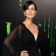 Carrie-Anne Moss’s Custom Matrix-Code Gown Is a Heavy Dose of Haute Couture and Hi-Tech