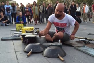 Celebrate World Techno Day With This Artist Who Makes Insane Music With Buckets and Scrap Metal