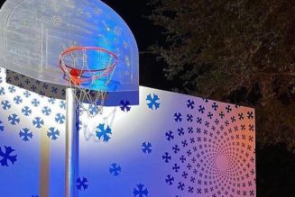 Chrome Hearts Debuts Hand-Carved Basketball Hoop at Art Basel