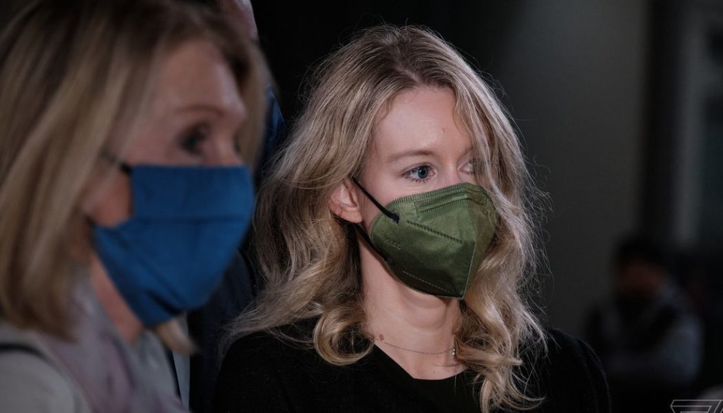 Elizabeth Holmes smiles on the stand as her trial nears an end