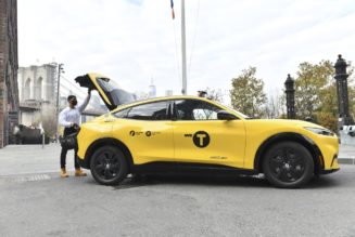Ford Mustang Mach-E joins New York City’s yellow taxi fleet