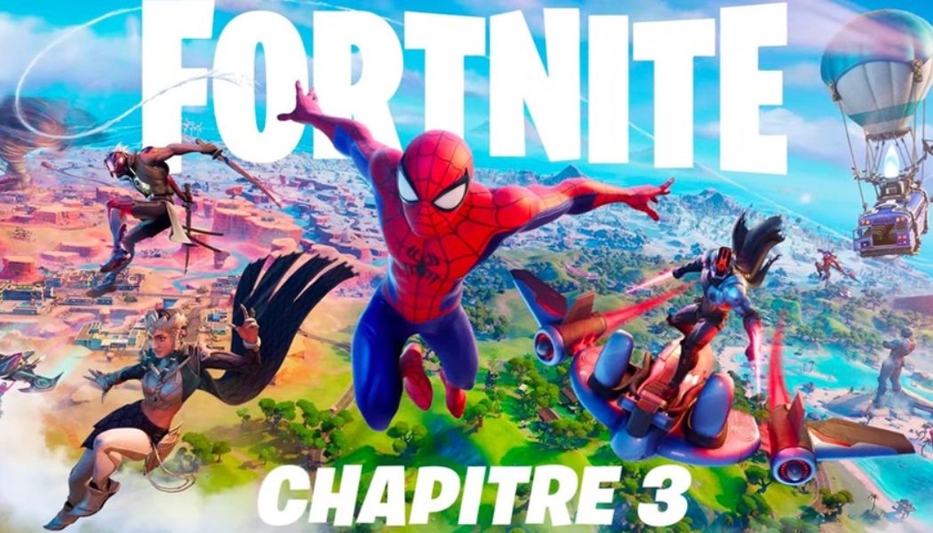 ‘Fortnite’ Unveils New Map, Weapons and Spider-Man and The Rock Characters for Chapter 3 Season 1