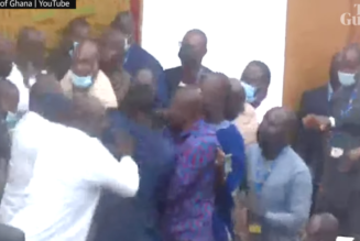 Ghana Parliament Gets Into A Brawl Over New Tax Proposal