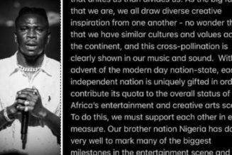 Ghanaian Singer, Stonebwoy Supports Countryman, Shatta Wale, Says Nigerian Artistes Don’t Reciprocate Love