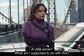 Hawkeye’s trick USB arrow is in desperate need of a dongle