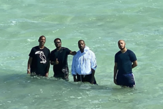 Kanye West Visits Belize To Kick It With J Prince On His Island