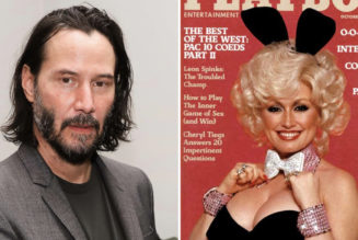 Keanu Reeves’ Mother Designed Dolly Parton’s Playboy Outfit and He Wore It for Halloween