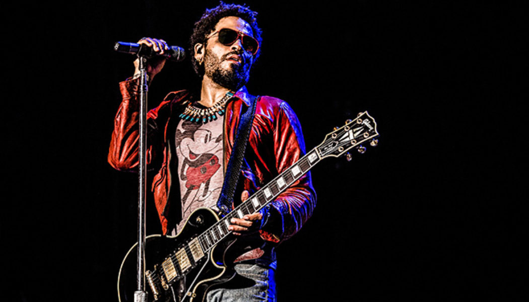 Lenny Kravitz Wows at Private Party During Miami Art Week