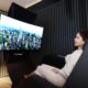 LG Display brought a reclining curved OLED throne to CES this year