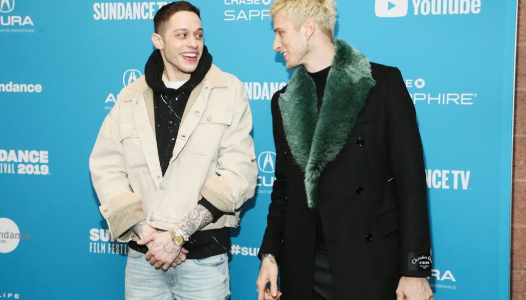 Machine Gun Kelly Strips Down for Wild Calvin Klein Campaign With Pete Davidson