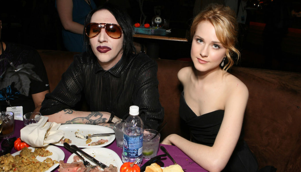 Marilyn Manson Allegedly Threatened to Assault Evan Rachel Wood’s Son: Report