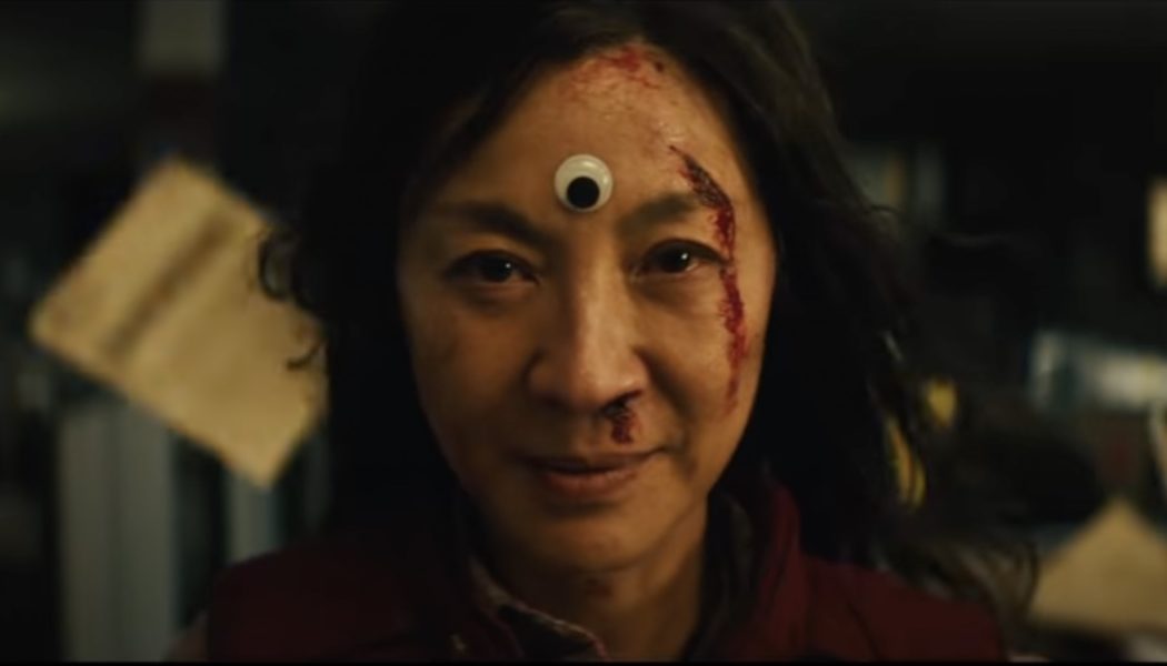 Michelle Yeoh Must Save the Multiverse, Do Her Taxes in Everything Everywhere All at Once Trailer: Watch