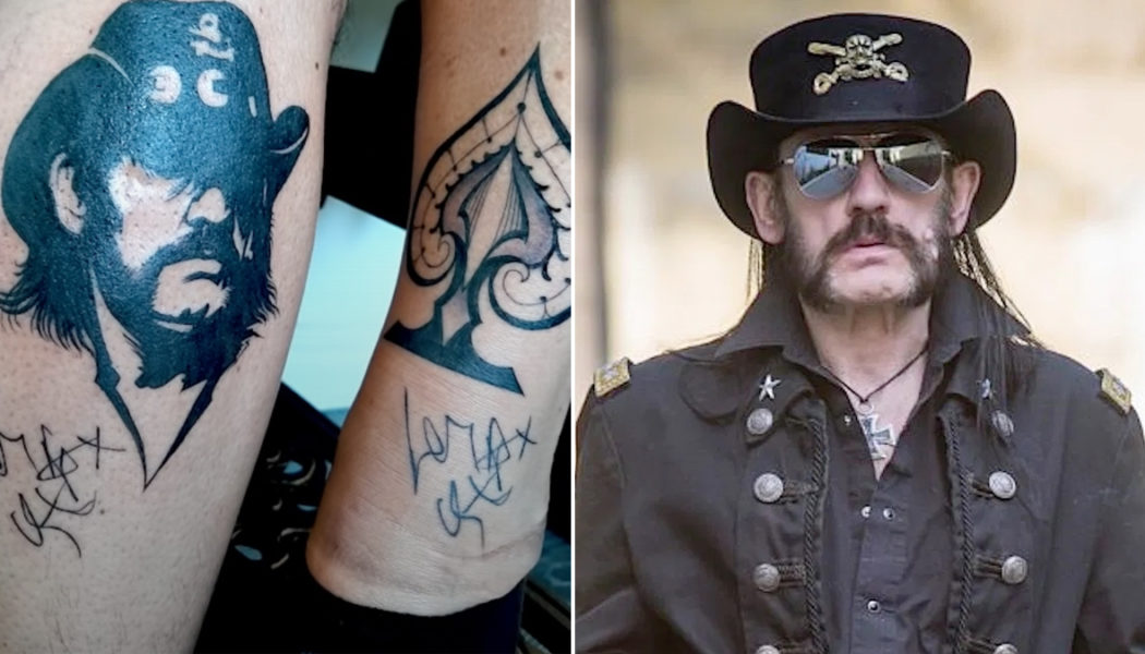 Motörhead Crew Get Tattoos Using Ink Blended with Lemmy’s Ashes