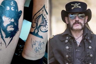 Motörhead Crew Get Tattoos Using Ink Blended with Lemmy’s Ashes