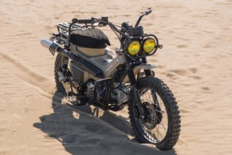 Onehandmade Taiwan Preps Honda’s CT125 for the Sand With Baja-Inspired Build
