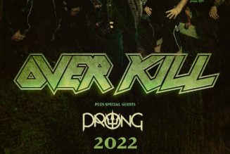 Overkill Announce 2022 US Tour with Prong