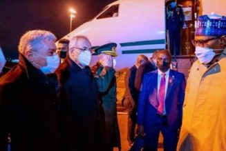 Photos: President Buhari arrives Istanbul, Turkey, ahead of 3rd Turkey-Africa Partnership Summit