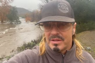 POISON’s BRET MICHAELS Shares Video Of Flooding In Los Angeles: ‘Everyone, Stay Safe’