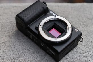 Sony cameras are getting harder to buy due to the chip shortage