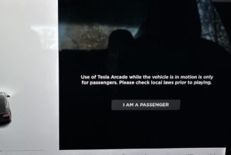 Tesla will stop letting people play games in cars that are moving