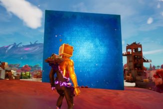 The Fortnite island flipped over during Chapter 2’s final event