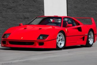This 1992 Ferrari F40 Could Sell For Millions at Auction