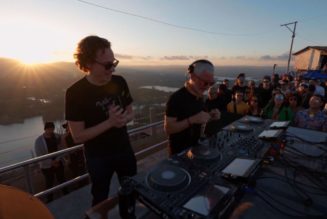 Watch Above & Beyond Play From the Top of a Granite Monolith in Colombia