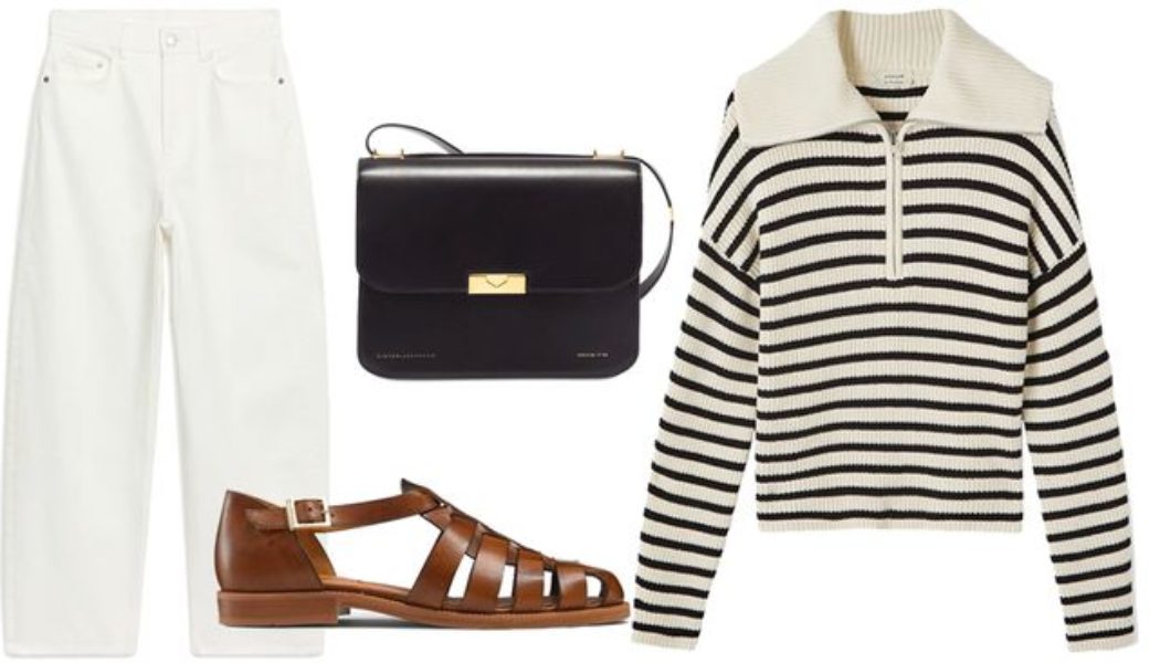 4 Interesting Ways To Wear a Striped Jumper