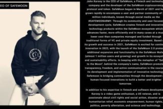 About SafeMoon CEO, John Karony