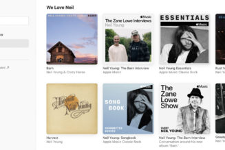 Apple trolls Spotify with Neil Young tweets, playlists, and push notifications