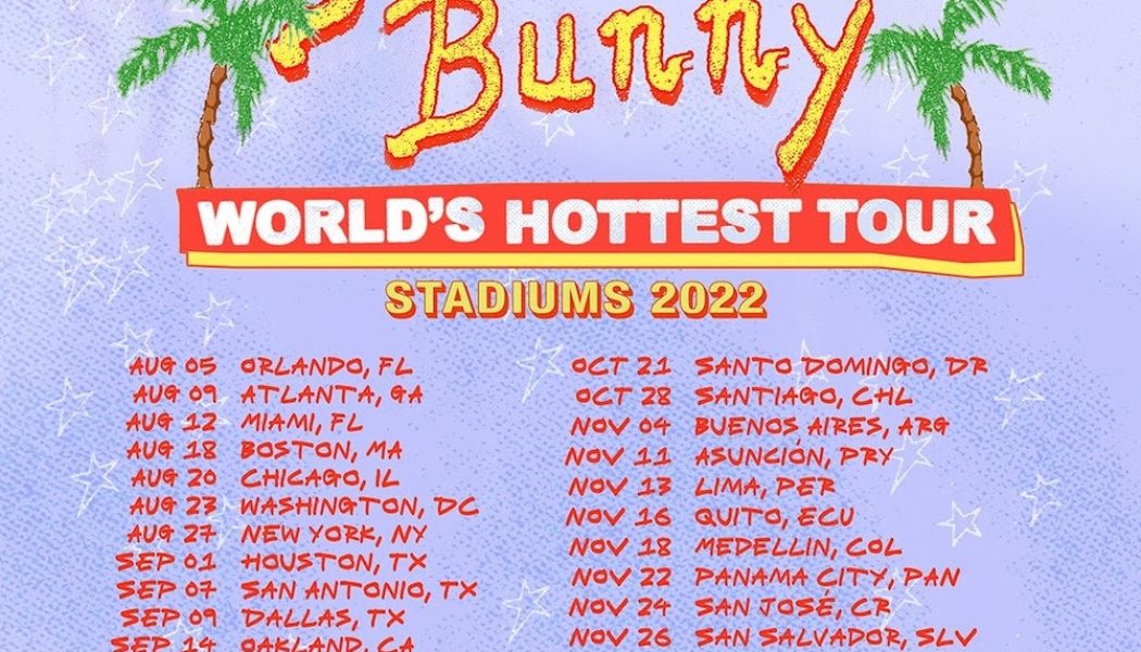 Bad Bunny Extends 2022 Tour
