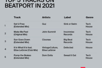 Beatport 2021 Review: Tech House Remains the Top Performer