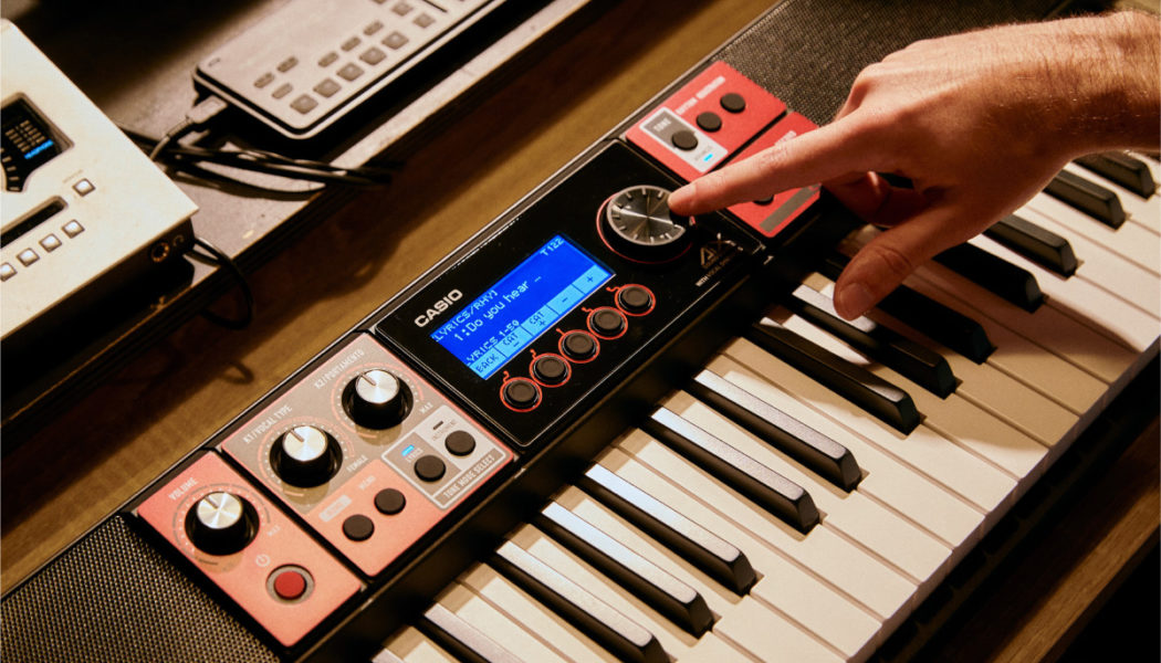 Casio Brings Seamless “Singing Robot” Vocal Synthesis to the Bedroom Producer’s Fingertips
